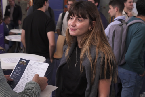 Testimonials from Alex Dejoie and Sofia Cardola, engineering and master in aerospace engineering students