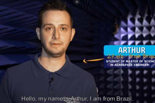 Arthur, 27, Master of Science in Aerospace Engineering student