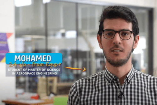 Mohamed, 24, Master of Science in Aerospace Engineering student